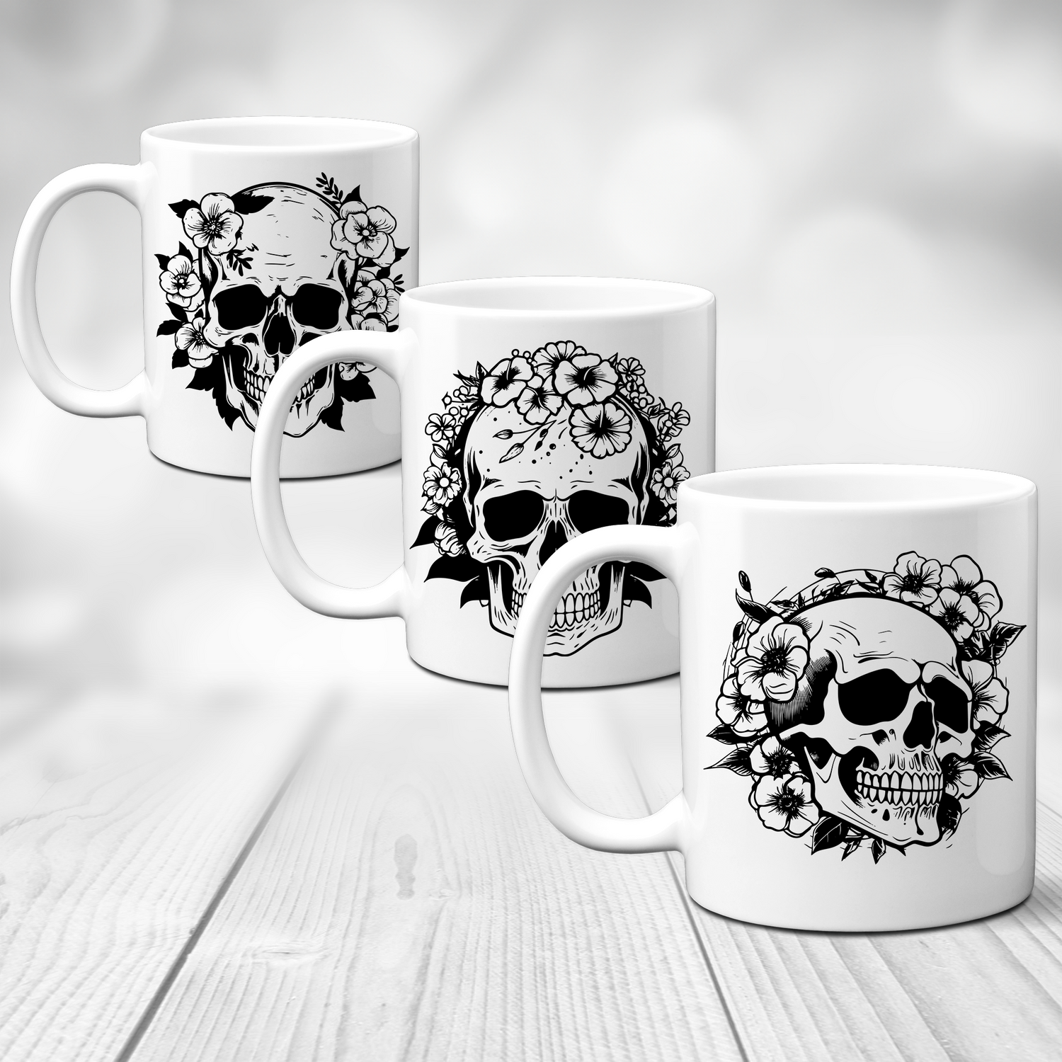 Personalised Goth Mugs