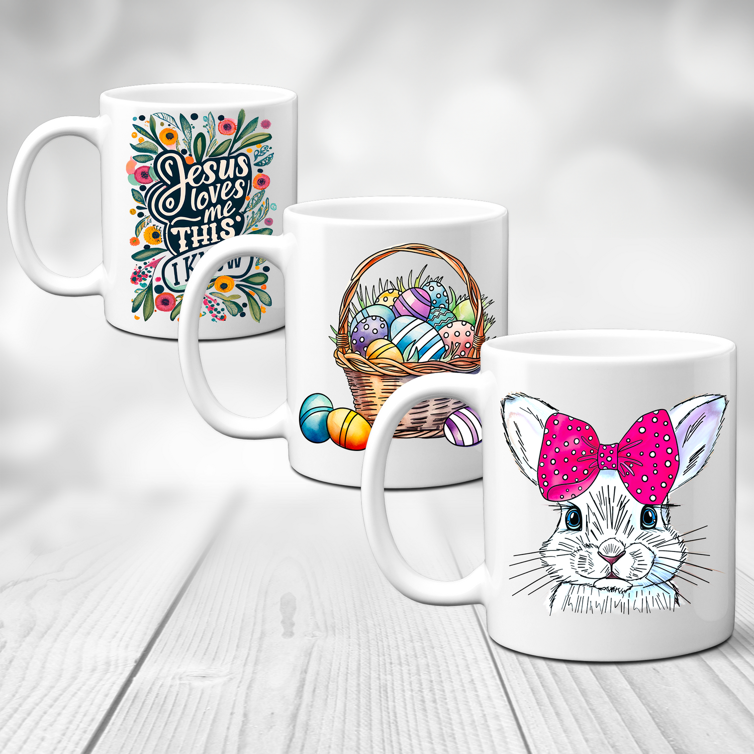 Personalised Easter Mugs