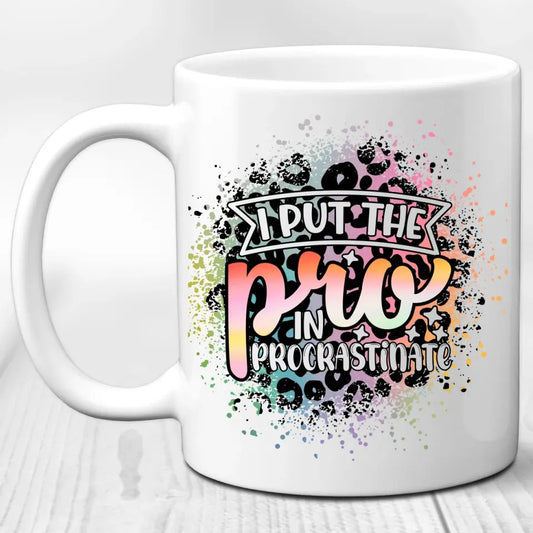 Pro in procrastinate Mug