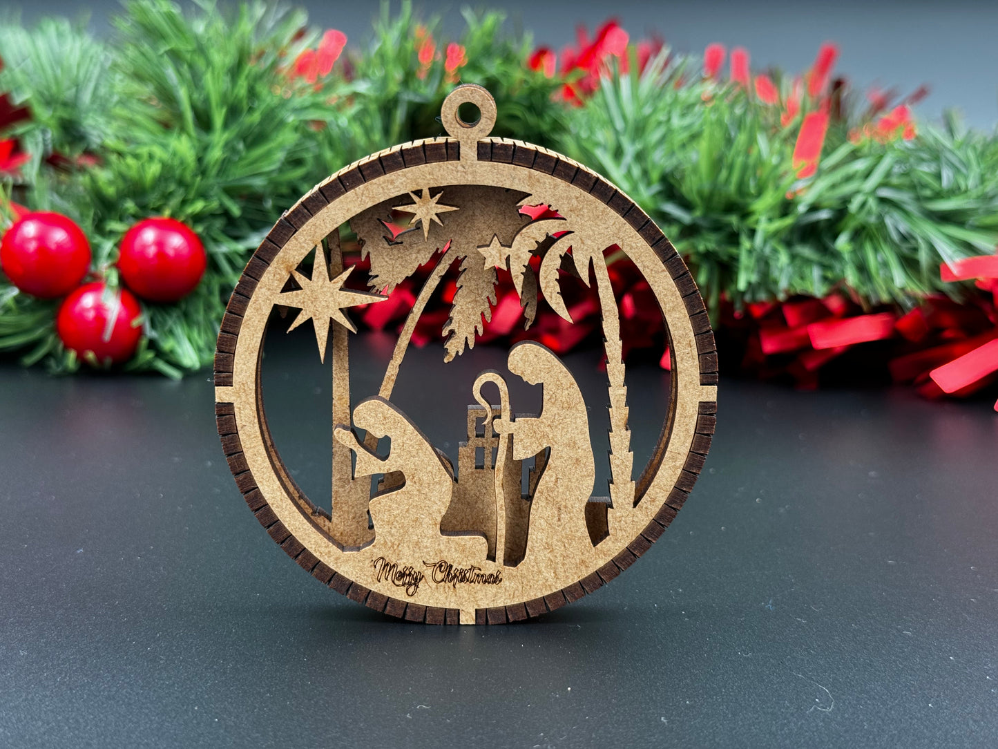 Sacred Moments: Laser-Cut Nativity Scene Set